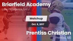 Matchup: Briarfield Academy vs. Prentiss Christian  2017