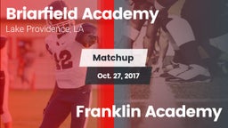 Matchup: Briarfield Academy vs. Franklin Academy 2017