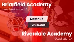 Matchup: Briarfield Academy vs. Riverdale Academy  2018