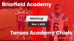 Matchup: Briarfield Academy vs. Tensas Academy Chiefs 2019