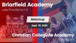 Matchup: Briarfield Academy vs. Christian Collegiate Academy  2020