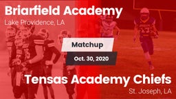 Matchup: Briarfield Academy vs. Tensas Academy Chiefs 2020