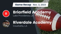 Recap: Briarfield Academy  vs. Riverdale Academy 2023