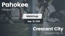 Matchup: Pahokee vs. Crescent City  2016