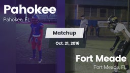 Matchup: Pahokee vs. Fort Meade  2016