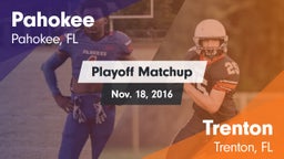 Matchup: Pahokee vs. Trenton  2016