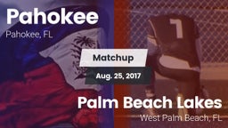 Matchup: Pahokee vs. Palm Beach Lakes  2017