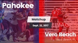 Matchup: Pahokee vs. Vero Beach  2017
