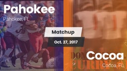 Matchup: Pahokee vs. Cocoa  2017