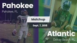 Matchup: Pahokee vs. Atlantic  2018