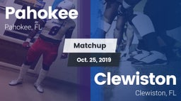 Matchup: Pahokee vs. Clewiston  2019