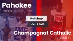 Matchup: Pahokee vs. Champagnat Catholic  2020