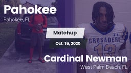 Matchup: Pahokee vs. Cardinal Newman   2020