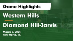 Western Hills  vs Diamond Hill-Jarvis  Game Highlights - March 8, 2024