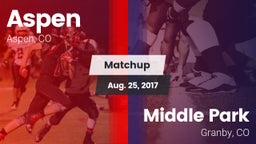 Matchup: Aspen vs. Middle Park  2017