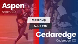 Matchup: Aspen vs. Cedaredge  2017