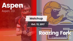 Matchup: Aspen vs. Roaring Fork  2017