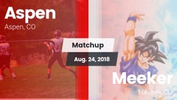 Matchup: Aspen vs. Meeker  2018