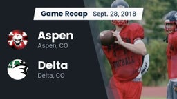 Recap: Aspen  vs. Delta  2018