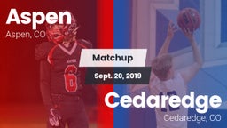 Matchup: Aspen vs. Cedaredge  2019