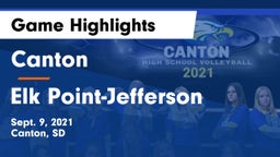 Canton  vs Elk Point-Jefferson  Game Highlights - Sept. 9, 2021