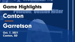 Canton  vs Garretson  Game Highlights - Oct. 7, 2021