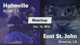 Matchup: Hahnville vs. East St. John  2016