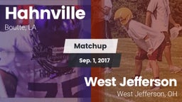 Matchup: Hahnville vs. West Jefferson  2017