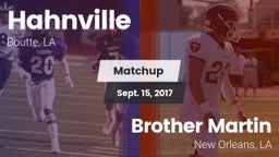 Matchup: Hahnville vs. Brother Martin  2017