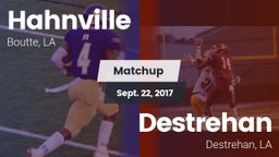 Matchup: Hahnville vs. Destrehan  2017