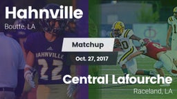 Matchup: Hahnville vs. Central Lafourche  2017