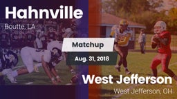 Matchup: Hahnville vs. West Jefferson  2018
