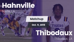 Matchup: Hahnville vs. Thibodaux  2019