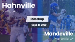 Matchup: Hahnville vs. Mandeville  2020