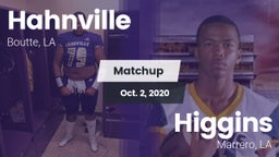 Matchup: Hahnville vs. Higgins  2020