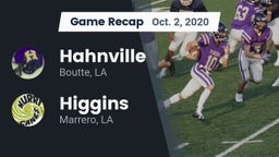 Recap: Hahnville  vs. Higgins  2020
