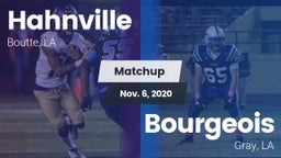 Matchup: Hahnville vs. Bourgeois  2020