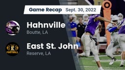 Recap: Hahnville  vs. East St. John  2022