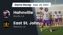 Recap: Hahnville  vs. East St. John  2023