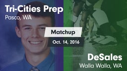 Matchup: Tri-Cities Prep vs. DeSales  2016