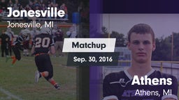 Matchup: Jonesville vs. Athens  2016