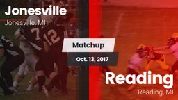 Matchup: Jonesville vs. Reading  2017