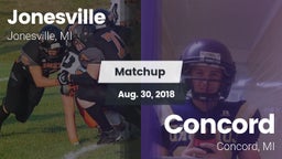 Matchup: Jonesville vs. Concord  2018