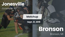 Matchup: Jonesville vs. Bronson  2018