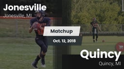 Matchup: Jonesville vs. Quincy  2018
