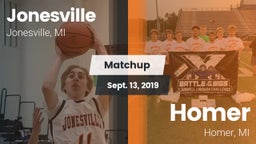 Matchup: Jonesville vs. Homer  2019