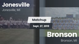 Matchup: Jonesville vs. Bronson  2019