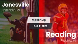 Matchup: Jonesville vs. Reading  2020
