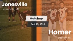 Matchup: Jonesville vs. Homer  2020