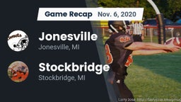 Recap: Jonesville  vs. Stockbridge  2020
